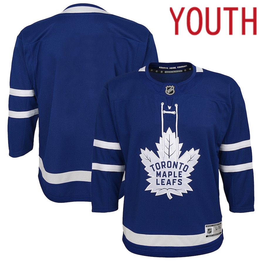 Youth Toronto Maple Leafs Blue Home Premier NHL Jersey